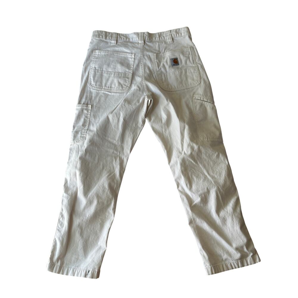 Carhartt Relaxed Fit Double Front Utility Work Pants 36x30 - Picture 4 of 6